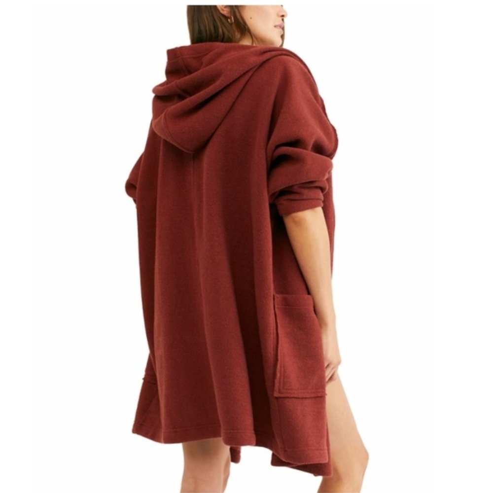 Free People Willow Hooded Cardigan. - Picture 3 of 3